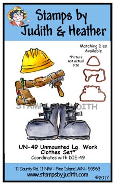 UN-49 Unmounted Lg. Work Clothes Set